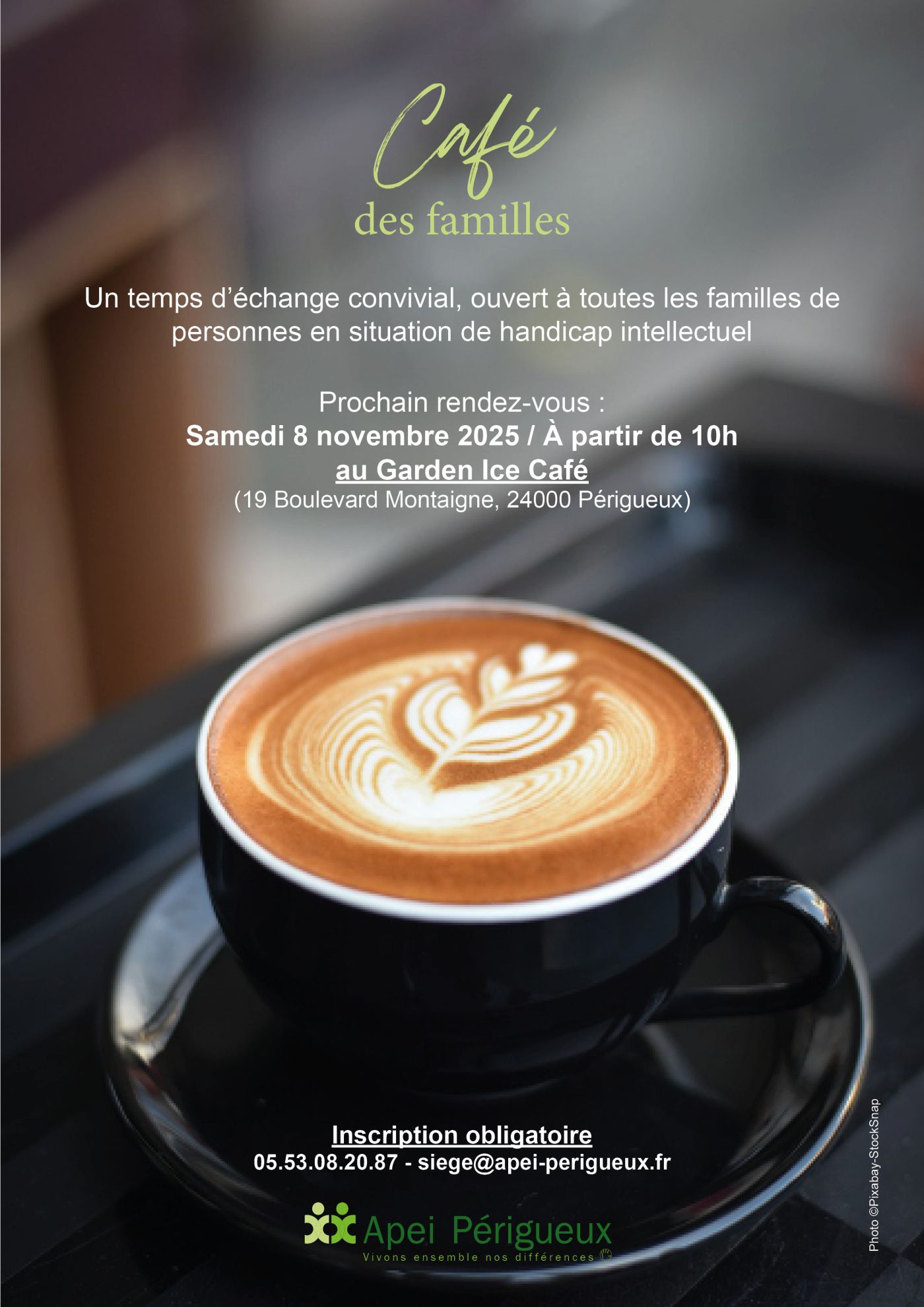 AFFICHE CAFE FAMILLE 8.11